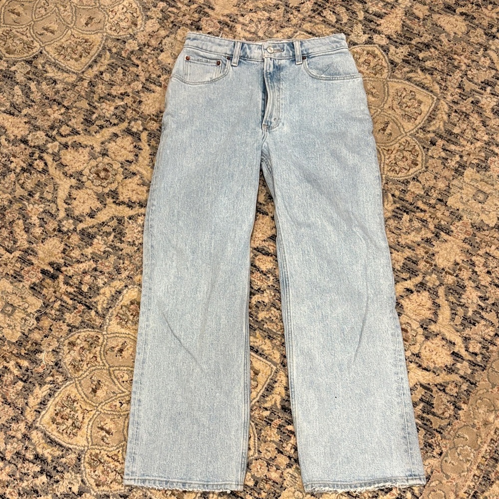 Abercrombie & Fitch Light Wash Denim Jeans
